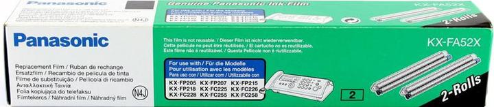 Actual product image Panasonic KX-FA52X Thermal Transfer Roller (2 pcs.)