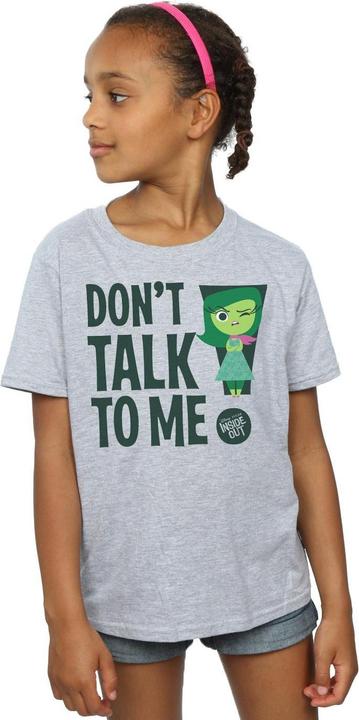 Actual product image Universal Textiles Girls Don't Talk To Me Cotton T-Shirt (128)