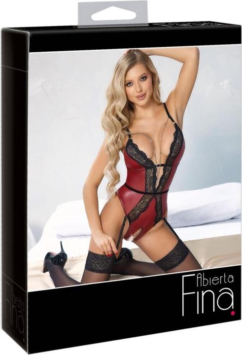 Produktbild Abierta Fina Body rot/schwarz XL (XL)