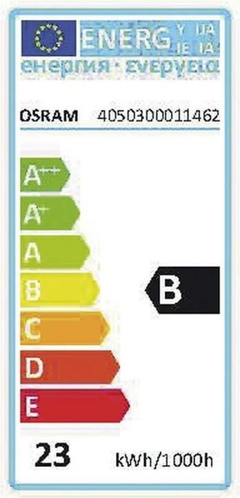 Energie-Label Osram Dulux (G24d-2, 18 W, 1200 lm, 1 x, A)