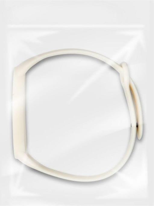 Produktbild OEM Strap Silicone strap for XIAOMI Mi Band 5 / 6 / 7 sand (11) (Silikon)