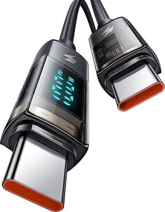 Image du produit Mcdodo CA-3610 Câble USB-C vers USB-C, mise hors tension automatique, PD 100W, 1.2m (noir) (1.20 m)