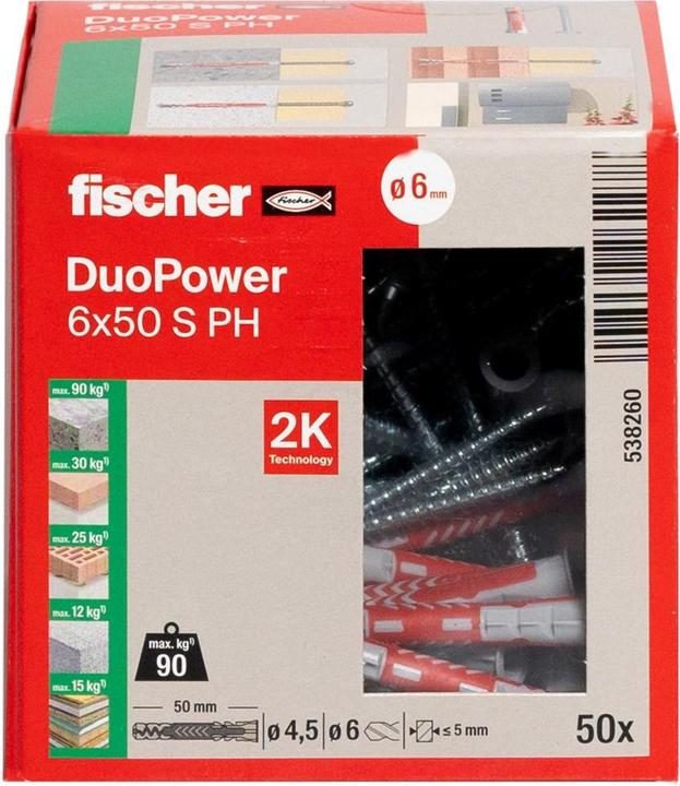 Immagine prodotto Fischer Tasselli a 2 componenti (50 pz.)