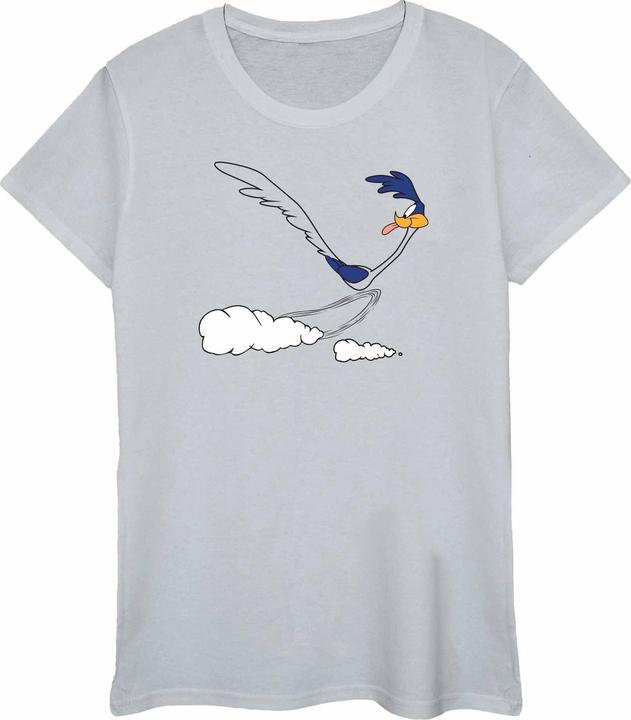 Actual product image Looney Tunes Womens/Ladies Road Runner Running Cotton T-Shirt (M)