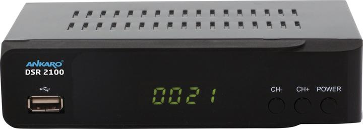 Produktbild Ankaro DVB-S HDTV-Receiver DSR 2100 (DVB-S, CI+-Schacht)