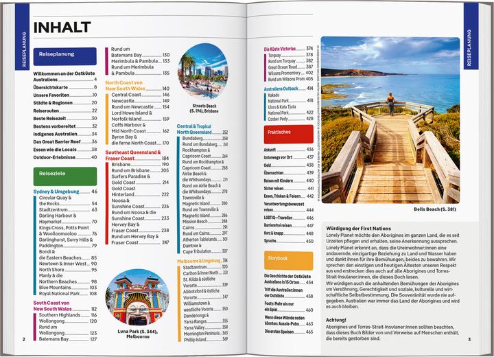 Produktbild Reiseführer Australien Ostküste (Deutsch, Andy Symington, Lindsay Brown, Benedict Walker, Ali Lemer, Trent Holden, Monique Perrin, Peter Dragicevich, Tamara Sheward, Tom Spurling, Jayne D'Arcy, Anthony Ham, Anna Kaminski, Cristian Bonetto, Tim Richards, 2025)