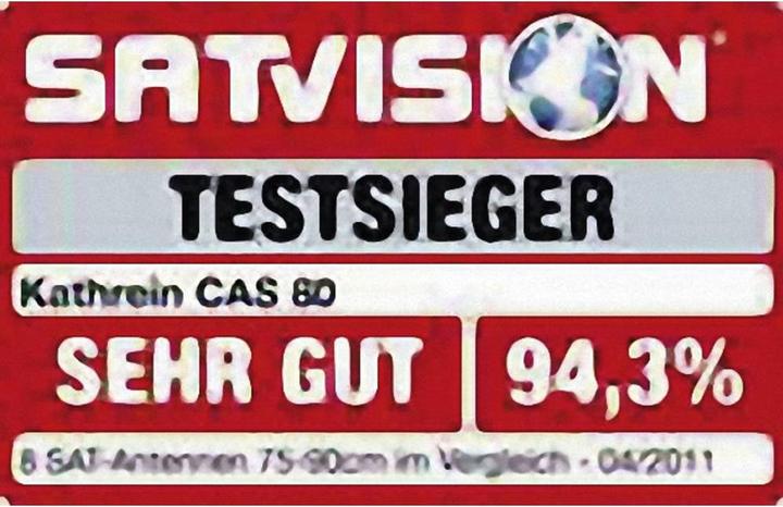 Produktbild Kathrein CAS 80 (Parabolantenne, 37.70 dB, UKW / MW / LW)