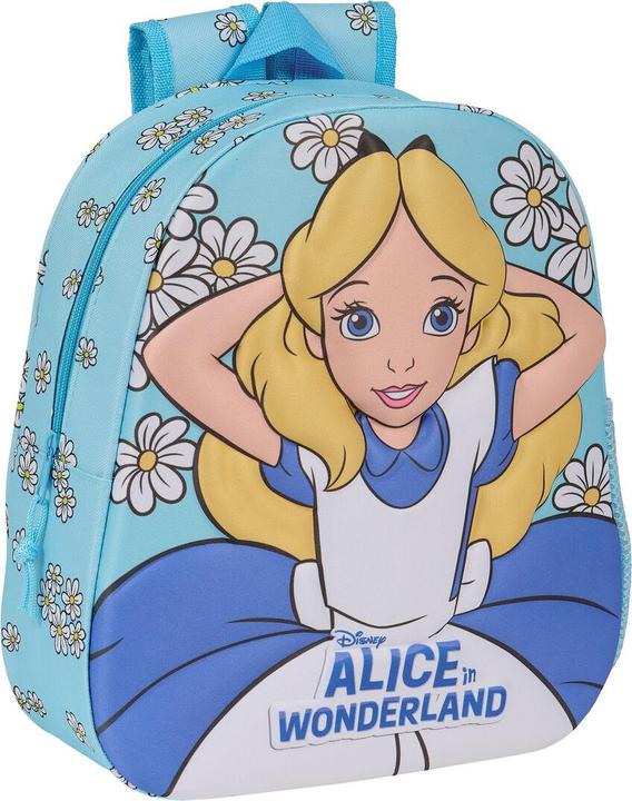 Immagine prodotto Disney Zaino per bambini 3D Clásicos Alice in Wonderland Blu cielo 27 x 33 x 10 cm (27 l)