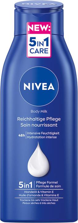 NIVEA DUPLIKAT Lait corporel riche (Lait pour le corps, Crème pour le corps, 400 ml)