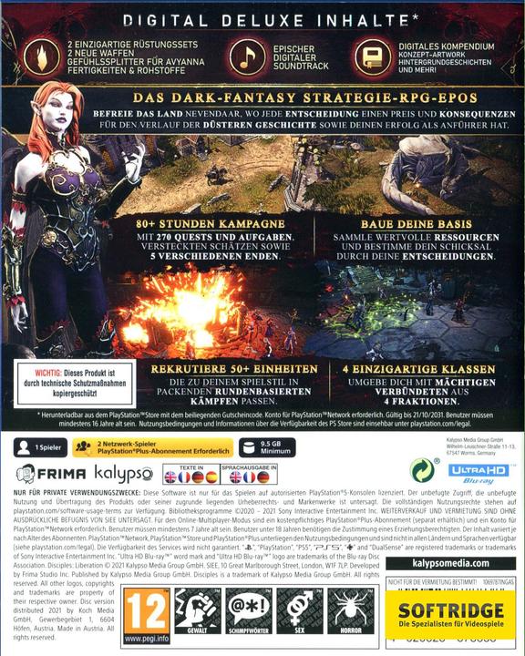 Image du produit Disciples: Liberation - Deluxe Edition (PS5, DE)