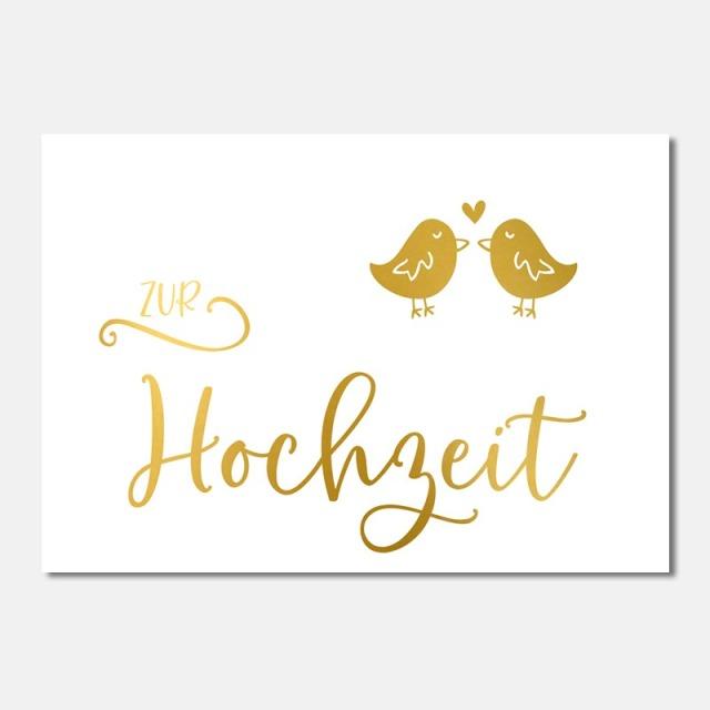 Actual product image Postcard - For the wedding