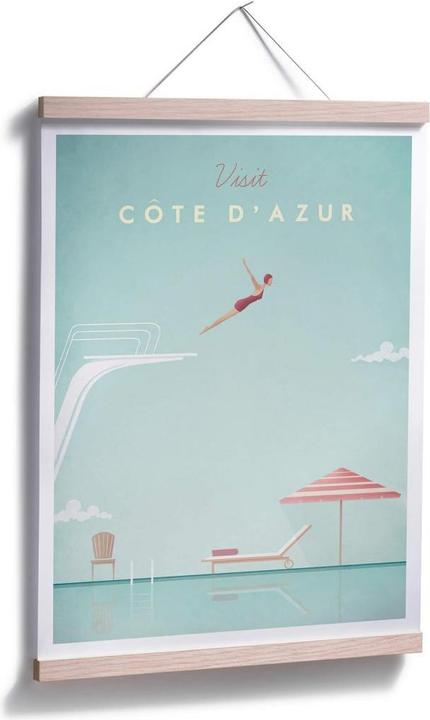Produktbild Trenddeko Rivers - Côte d’Azur (60 x 80 cm)