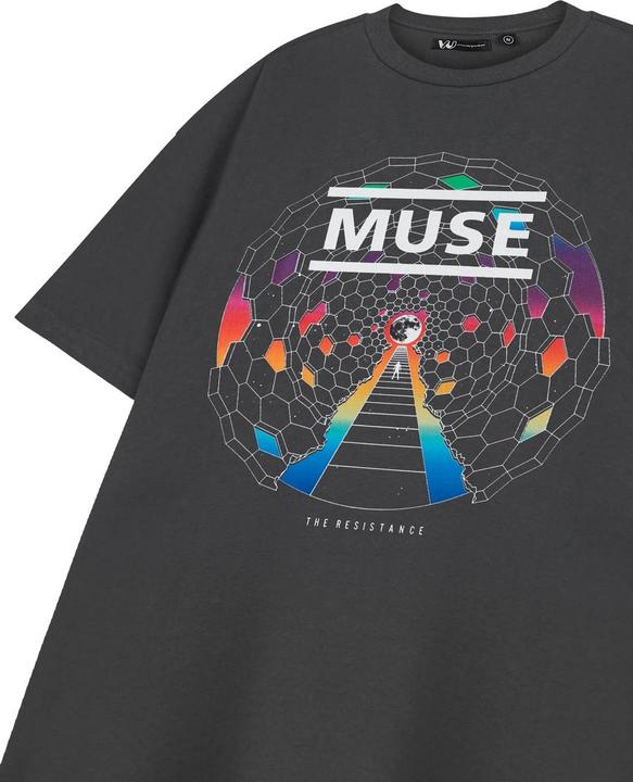 Actual product image Muse Unisex Adult The Resistance Short-Sleeved T-Shirt (XL)