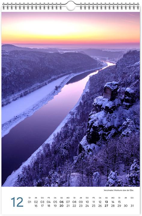 Actual product image Kalender Dresden und Schsische Schweiz 2026 (20 x 30 cm, German)