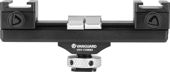 Actual product image Vanguard VEO CSMM2 Expandable Double Cold Shoe Holder (Stand adapter)