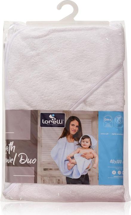 Image du produit Lorelli Serviette bain bébé Duo 80x100