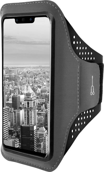 Actual product image Mobiparts Comfort Fit Sport Armband Huawei Mate 20 Lite Black