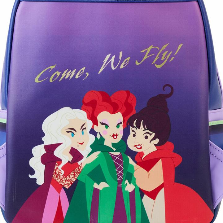 Actual product image Loungefly Disney by sac à dos Hocus Pocus Sanderson Sisters House