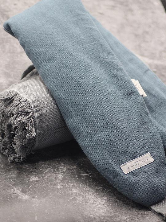 Actual product image Yuyu Bottle Wärmeflasche Bottle Linen Ocean