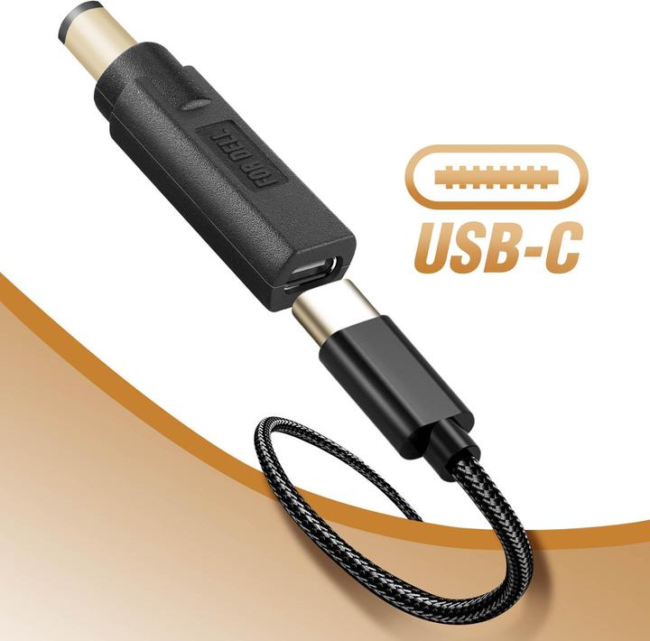 Immagine prodotto Avizar ADA-C005, adattatore USB-C / 7,4 x 5,0 mm Dell (Proprietario, USB tipo C)