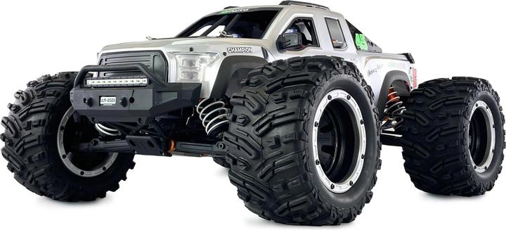 Actual product image Amewi RC car AMX Mammoth Monster Truck without battery/silver 14+ (RTR Ready-to-Run)