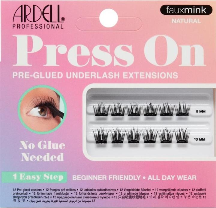 Ardell Press On Faux Mink Natural 12 Stk (Künstliche Wimpern)