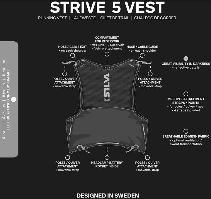 Produktbild Silva Strive 5 Vest (L)