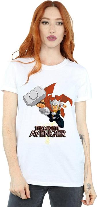 Immagine prodotto Maglietta da donna/ragazzo in cotone Thor The Mighty Avenger (3XL)