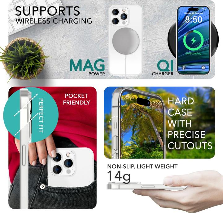 Actual product image Nalia Extremely Thin 0.3mm Matt Hardcase (Apple iPhone 14 Pro Max)