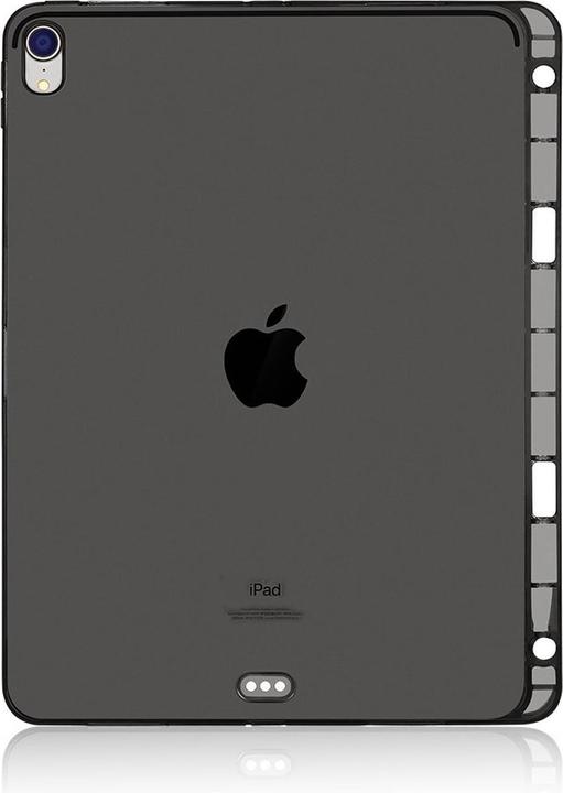 Produktbild Lobwerk Slim Case für Apple iPad Pro 11 Zoll 2018 Hülle mit Fach für Apple Pen Gel TPU Cover Ultra Schlank S (X)
