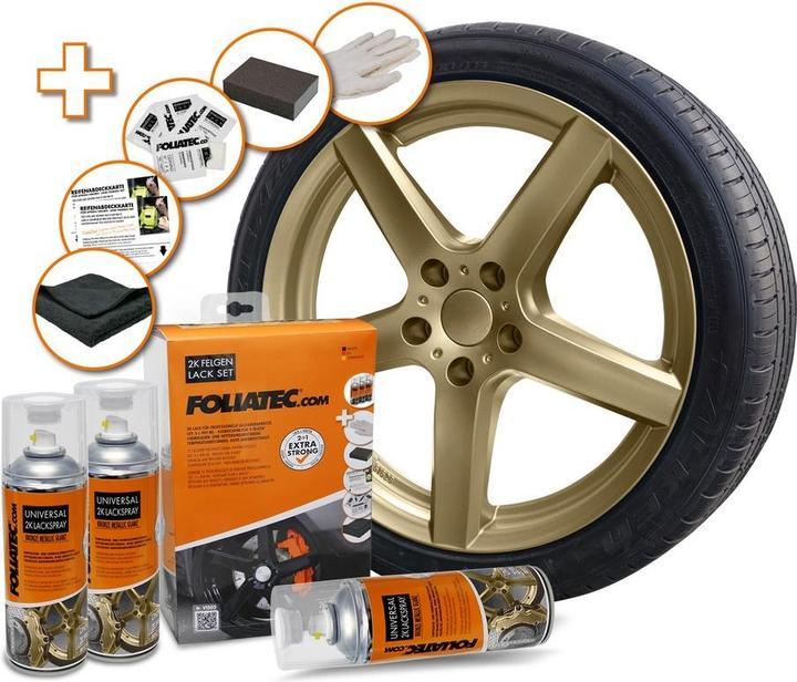 Produktbild Foliatec 2K Felgenlack Set