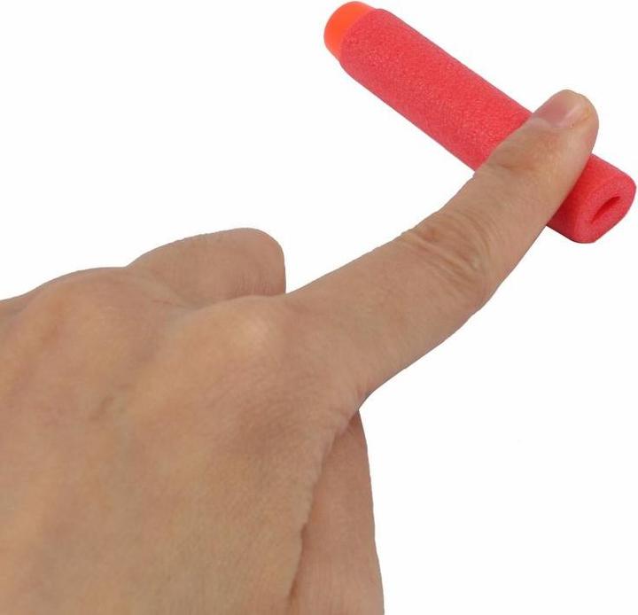 Immagine prodotto Hermex Set di freccette da 100 pezzi in rosso per NERF N-Strike Elite