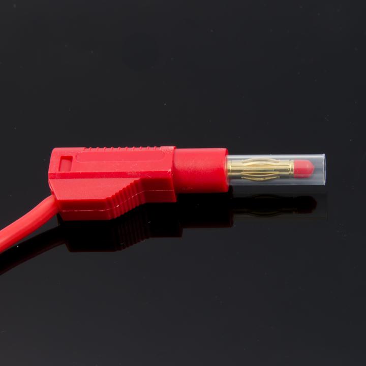 Produktbild Purecrea 1 Paar Laborkabel 32A 600V 150cm 2.5mm² Bananenstecker 4mm