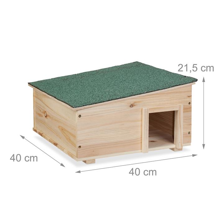 Image du produit Relaxdays Maison pour hérissons