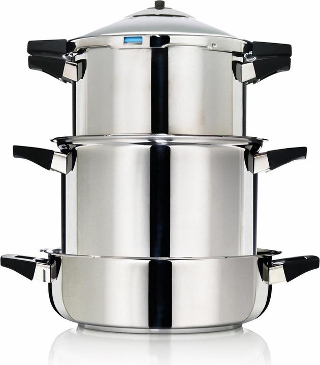 Immagine prodotto Kuhn Rikon Duromatic (24 cm, Cucina a vapore, Acciaio inossidabile)