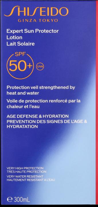 Image du produit Shiseido Expert Sun (Lotion solaire, SPF 50, 300 ml, 388 g)