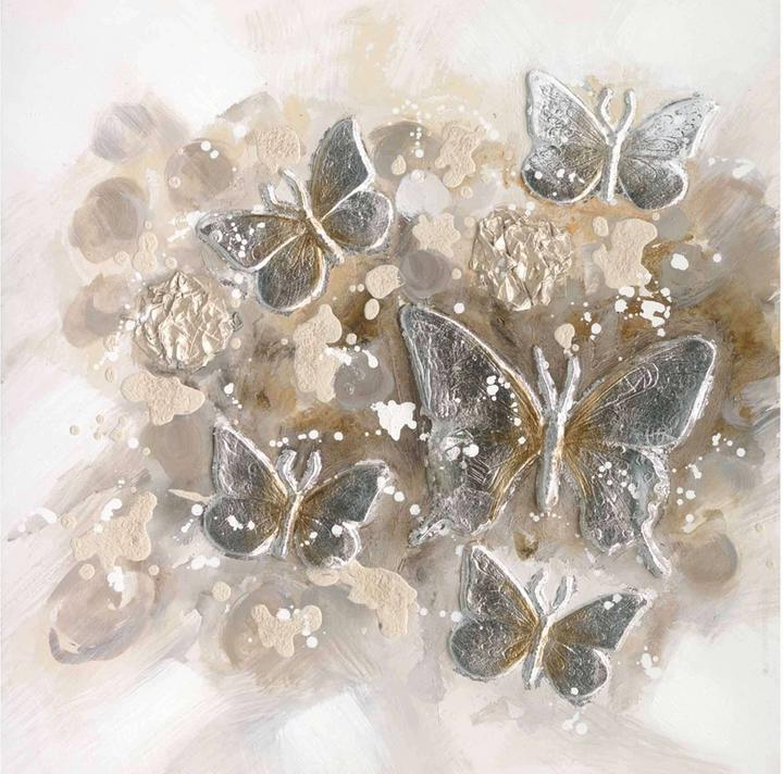 Produktbild Alldecor Bild Schmetterlinge Rechts (60 x 60 cm)