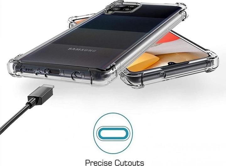 Produktbild Screenguard Samsung Galaxy A42 5G Hülle Crystal Soft Airbag Bumper (Samsung Galaxy A42 5G)