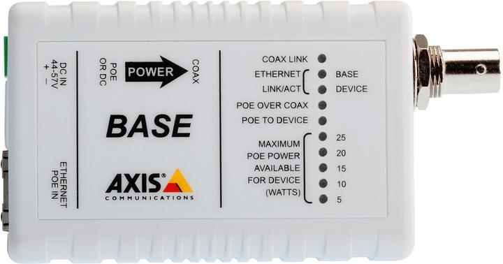 Axis T8640 PoE+ über Coax (Media Konverter)