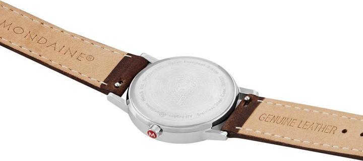 Produktbild Mondaine Classic - Vegan poliert (Analoguhr, Swiss Made, 30 mm)