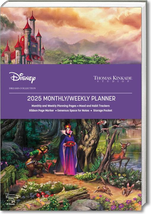 Immagine prodotto Thomas Kinkade: La collezione dei sogni Disney - Agenda mensile e settimanale 2025 (Tedesco)