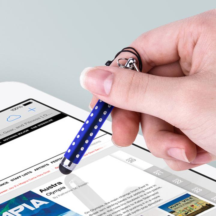 Produktbild Avizar Ausziehbarer Eingabestift für Touchscreen 3.5 Klinkenstecker – Blau