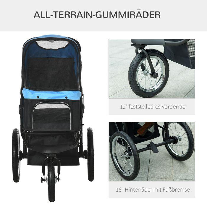 Actual product image PawHut Dog buggy (Dog, Foldable)