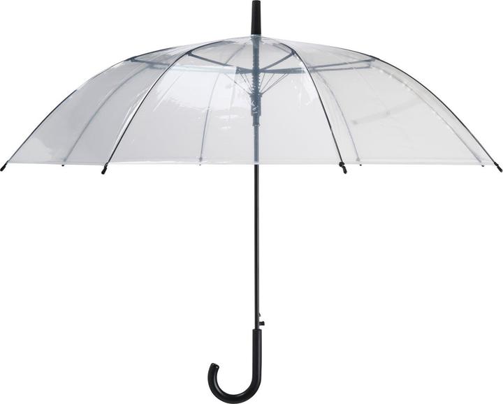 Kinzo 4er-Set Regenschirm, transparent, Ø 100 cm