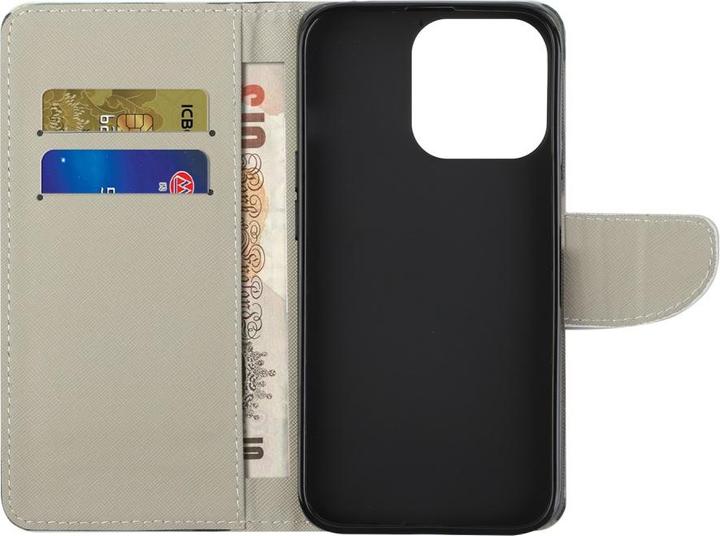 Actual product image Ueli Express iPhone 13 book case Case with card slot Sparkle (Apple iPhone 13)