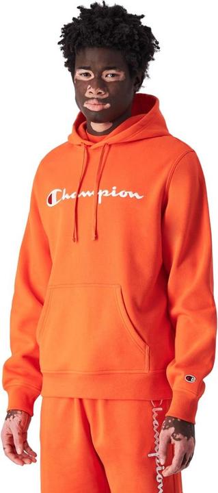 Champion Bluza męska Hooded pomarańczowa 220253 OS014 M (M)