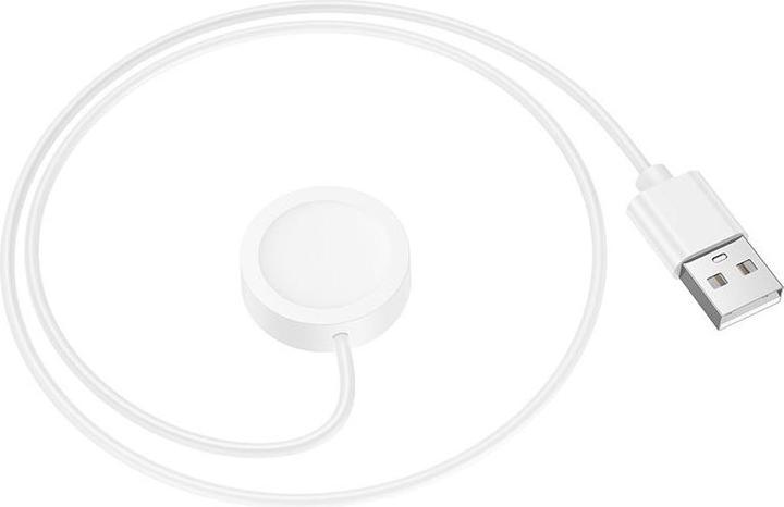 Actual product image Hoco Cable charging cable for smartwatch Y30 0,6 m white