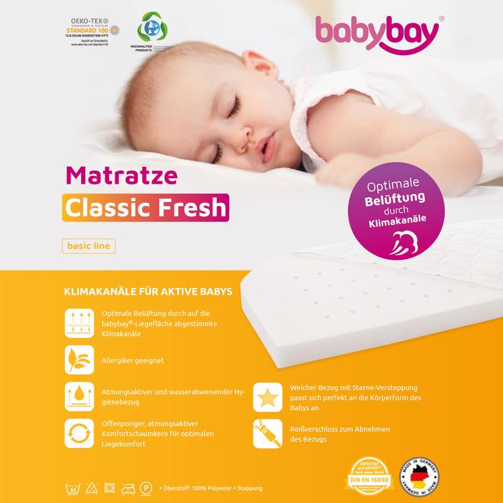 Produktbild Babybay Classic Fresh (89 x 49.5 cm)