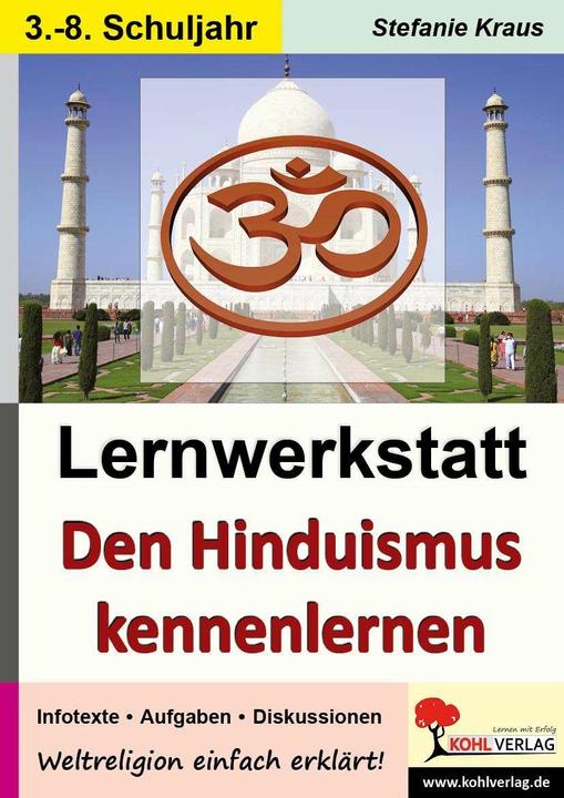 Image du produit Lernwerkstatt Den Hinduismus kennen lernen (Allemand, Stefanie Kraus, 2013)