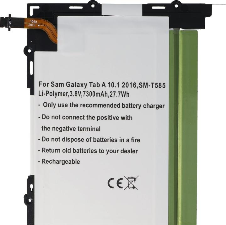 Image du produit AccuCell Batterie Samsung Galaxy Tab A 10.1 M-T585, SM-T585C, SM-T585M